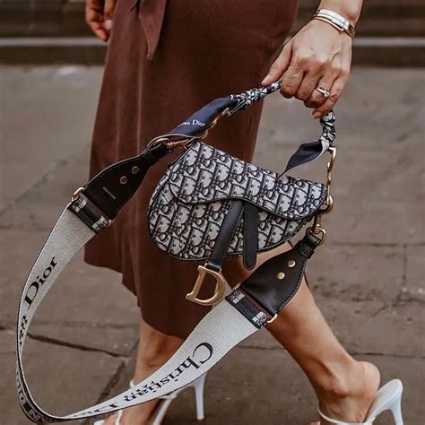 cheap dior style saddle bag|dior saddle bag on model.